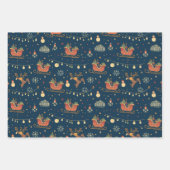 Midnight Sleigh Ride  Inpakpapier Vel (Voorkant 2)