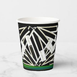 MIDNIGHT SLEUTELS Accent Kussen Papieren Bekers