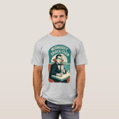 Midnight Snack Club Retro Vampier T-shirt (Voorkant volledig)