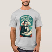 Midnight Snack Club Retro Vampier T-shirt (Voorkant)