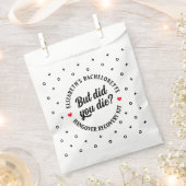 Midnight Snack Elegant Wedding Favor Bag Bedankzakje (Geknipt)