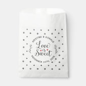 Midnight Snack Elegant Wedding Favor Bag Bedankzakje (Voorkant)