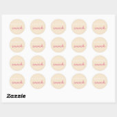 Midnight Snack Sticker Champagne Blush (Vel)