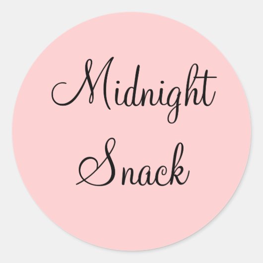 Midnight Snack Stickers (Voorkant)