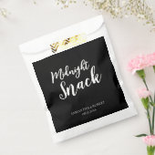 Midnight Snack Wedding Favor Bag Bedankzakje (Gezegeld)