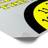 Midnight Snacks Fridge Light Funny Poster Sign (Hoek)