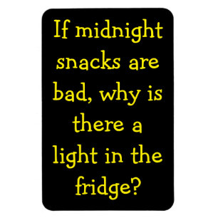 Midnight Snacks Slecht? Waarom het Licht? Magneet