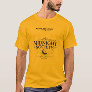 Midnight Society T-shirt vintage gotische maan tee