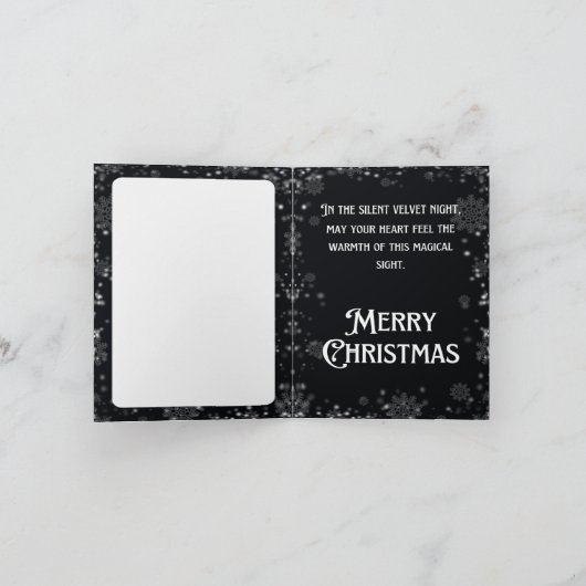 Midnight Solstice: een gotische kerst Kaart (Binnen)