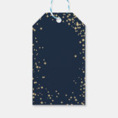 Midnight Sparkle Sweet 16 Cadeaulabel (Achterkant)