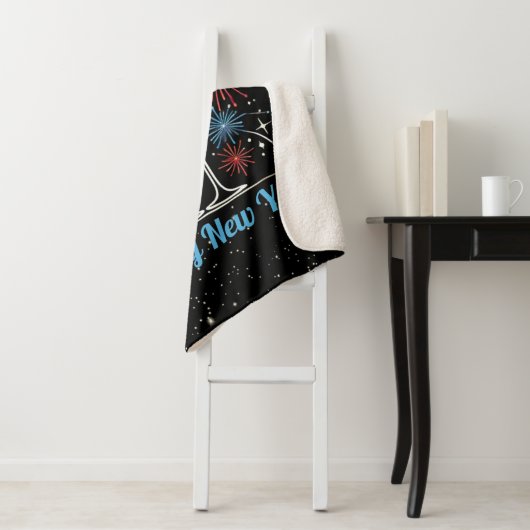 Midnight Sparkle viering Sherpa Deken (In situ)