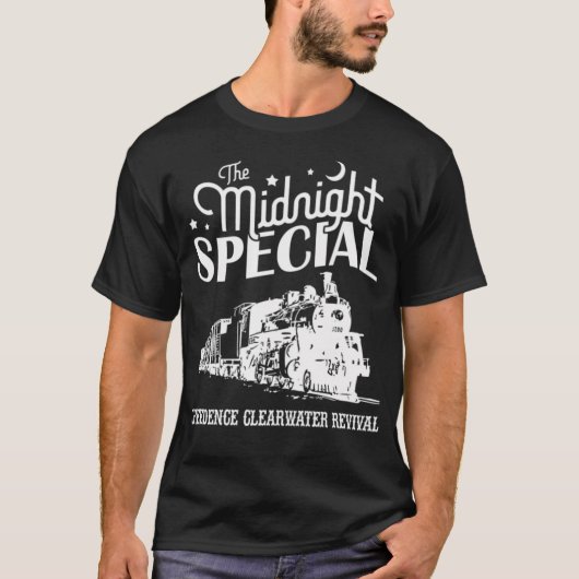 Midnight Special CCR Amerikaanse rockband T-shirt (Voorkant)