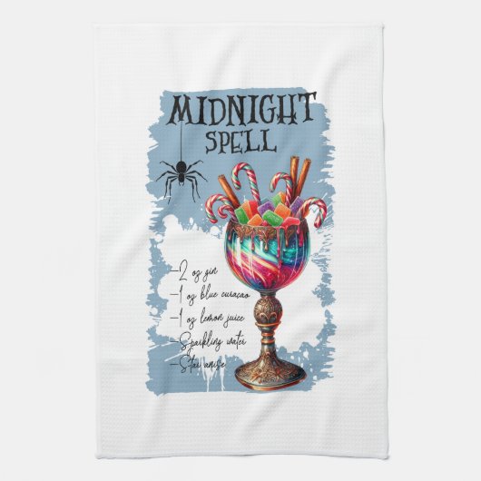 Midnight Spell Recept Theedoek (Verticaal)