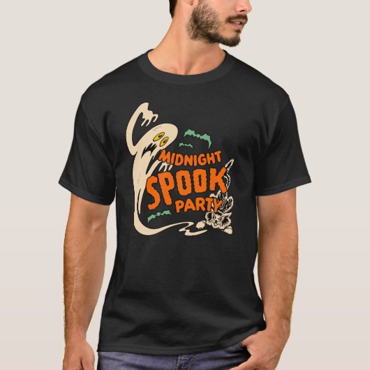 Midnight Spook Party T-shirt (Voorkant)