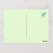 Midnight Spring Revelry 'Natuur nodigt uit om te f Briefkaart (Achterkant)