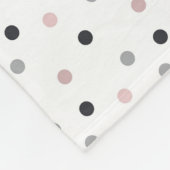 Midnight Sprinkle: Fleece Deken (Hoek)