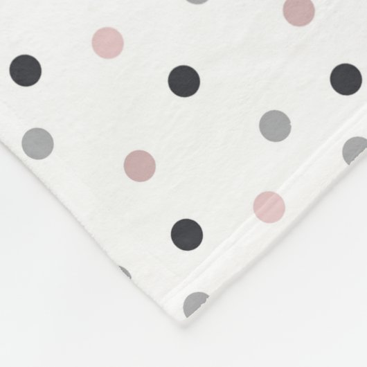 Midnight Sprinkle: Fleece Deken (Hoek)