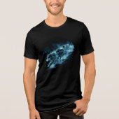 Midnight Star Wolves Running Print Tri-Blend Shirt (Voorkant)