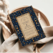 Midnight Stars Celestial Wedding Kaart