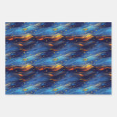 Midnight Stars Inpakpapier Vel (Voorkant 3)