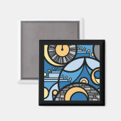 Midnight Strikes Magneet (Voorkant / Achterkant)