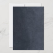 Midnight String Lights Graduation Party uitnodigin Kaart (Achterkant)