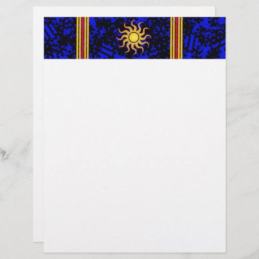 Midnight sun letterhead (Voorkant / Achterkant)