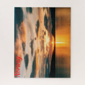 Midnight Sun, Noord-Noorwegen Legpuzzel (Verticaal)