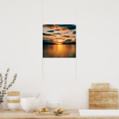 Midnight Sun, Noord-Noorwegen Poster (Keuken)