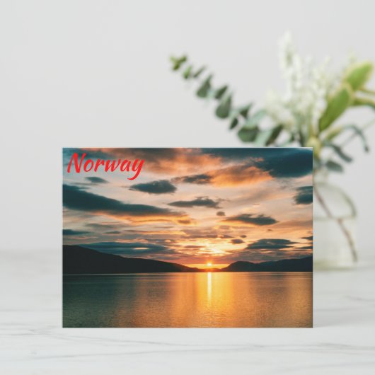 Midnight Sun, Noordse Noorse kaart (Staand voorkant)