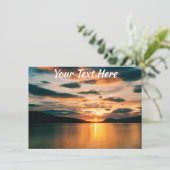  Midnight Sun, Noorwegen Kaart (Staand voorkant)