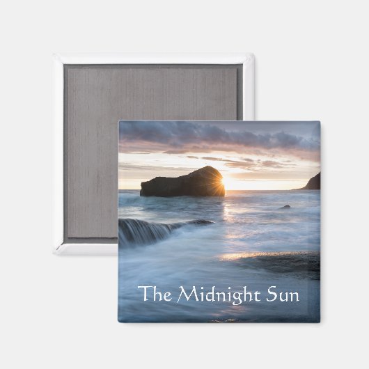 Midnight Sun Noorwegen Magneet (Voorkant / Achterkant)