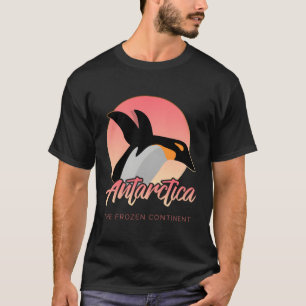 Midnight Sun Penguin Antarctica T-shirt