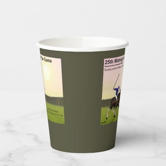 Midnight Sun Polo Papieren Bekers (Links)