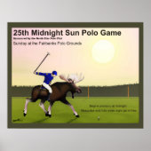 Midnight Sun Polo Poster (Voorkant)