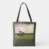 Midnight Sun Polo Tote Bag (Achterkant)