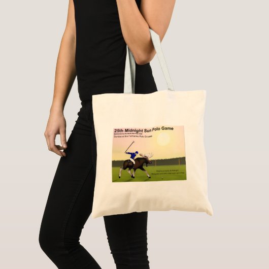 Midnight Sun Polo Tote Bag (Voorkant (product))