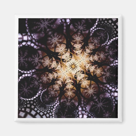 Midnight Sunflower Magneet (Voorkant)