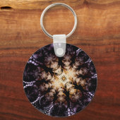 Midnight Sunflower Sleutelhanger (Voorkant)