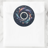 Midnight Swirl Galaxy Sticker (Tas)