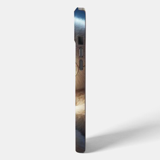 Midnight Tales Plush Teddy Bear iPhone Case (Achterkant / Links)