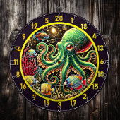 Midnight Tide Octopus Dartboard Dartbord