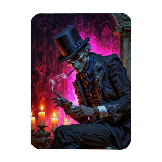 Midnight Toast with the Baron Samedi Magneet (Verticaal)