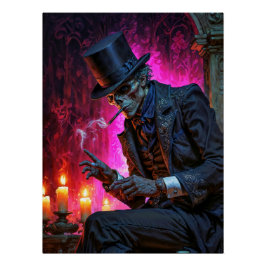 Midnight Toast with the Baron Samedi Perfect Poster