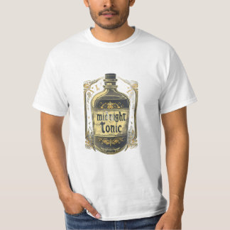 Midnight Tonic Potion Bottle Halloween T-S T-shirt