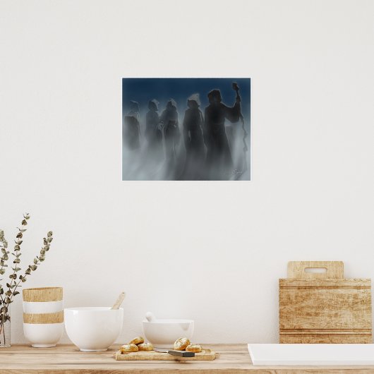 Midnight Trams Poster (Keuken)