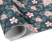 Midnight Tranquil Garden  Cadeaupapier (Rol Hoek)