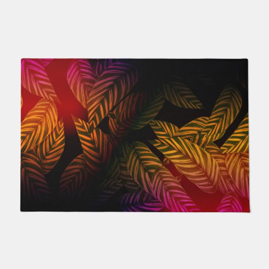 Midnight Tropics Deurmat (Voorkant)