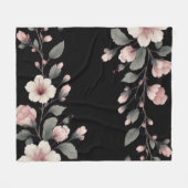 Midnight Tropics Fleece Deken (Voorkant (Horizontaal))