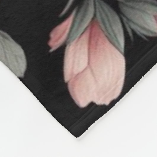 Midnight Tropics Fleece Deken (Hoek)